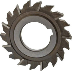 Keo - 3" Diam x 1/4" Width of Cut, 18 Teeth, High Speed Steel Side Milling Cutter - Staggered Teeth, Uncoated - Benchmark Tooling