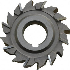 Keo - 3" Diam x 1/2" Width of Cut, 16 Teeth, High Speed Steel Side Milling Cutter - Staggered Teeth, Uncoated - Benchmark Tooling