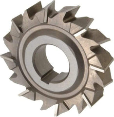 Keo - 3" Diam x 11/16" Width of Cut, 16 Teeth, High Speed Steel Side Milling Cutter - Staggered Teeth, Uncoated - Benchmark Tooling