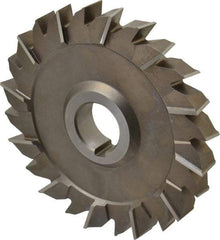 Keo - 6" Diam x 3/4" Width of Cut, 24 Teeth, High Speed Steel Side Milling Cutter - Staggered Teeth, Uncoated - Benchmark Tooling