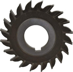 Keo - 3" Diam x 3/16" Width of Cut, 20 Teeth, High Speed Steel Side Milling Cutter - Straight Teeth, Uncoated - Benchmark Tooling