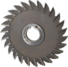 Keo - 5" Diam x 1/4" Width of Cut, 26 Teeth, High Speed Steel Side Milling Cutter - Straight Teeth, Uncoated - Benchmark Tooling