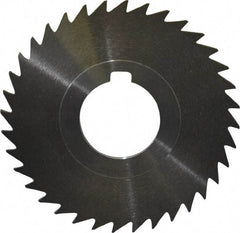 Keo - 3" Diam x 1/16" Blade Thickness x 1" Arbor Hole Diam, 36 Tooth Slitting and Slotting Saw - Arbor Connection, Right Hand, Uncoated, High Speed Steel, 10° Rake, Concave Ground - Benchmark Tooling