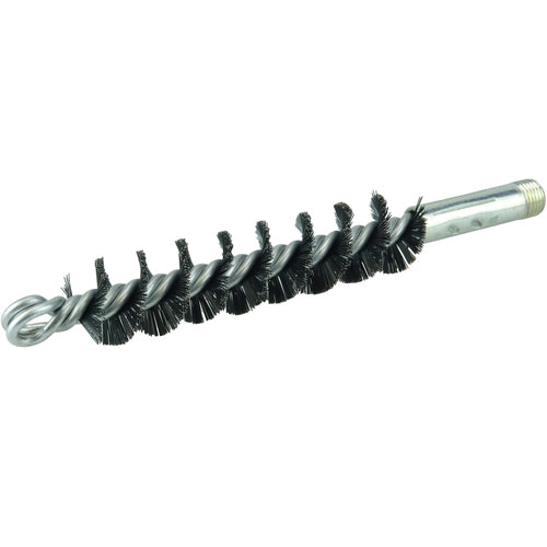 7/8″ Single Spiral Flue Brush, .012 Steel Fill - Benchmark Tooling