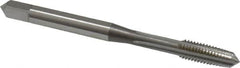 OSG - M5x0.80 Metric Coarse 6H 4 Flute Bright Finish High Speed Steel Straight Flute Standard Hand Tap - Taper, Right Hand Thread, 2-3/8" OAL, 7/8" Thread Length, D4 Limit, Oversize - Benchmark Tooling