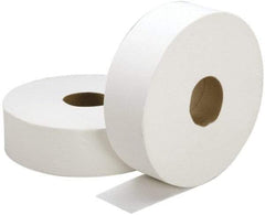 Ability One - 2,000' Roll Length x 3.7" Sheet Width, Jumbo Roll Toilet Tissue - 2 Ply, White, Recycled Fiber - Benchmark Tooling