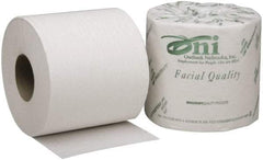 Ability One - 4" Sheet Width, Standard Roll Toilet Tissue - 550 Sheets per Roll, 2 Ply, White, Recycled Fiber - Benchmark Tooling