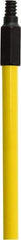 O-Cedar - 60 x 1" Fiberglass Squeegee Handle - Threaded Connection, Yellow - Benchmark Tooling