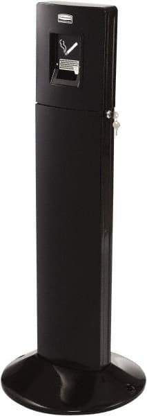 Rubbermaid - 1.6 Gal Metal Cigarette & Cigar Receptacle - 42.8" High - Benchmark Tooling