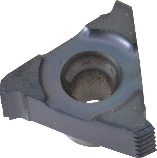 Carmex - C180.75 Grade MT7, Internal ISO Threading Insert - 0.75mm Int Pitch, TiAlN Finish - Benchmark Tooling