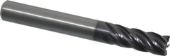 Kennametal - 5/16", 5 Flute, Solid Carbide, 0.015" Corner Radius End Mill - 2-1/2" OAL, 3/4" LOC - Benchmark Tooling