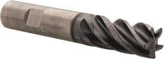 Kennametal - 14mm, 5 Flute, Solid Carbide, 0.75mm Corner Radius End Mill - 83mm OAL, 26mm LOC - Benchmark Tooling