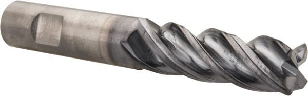 Kennametal - 3/4" Diam 4 Flute Solid Carbide 0.06" Corner Radius End Mill - Benchmark Tooling