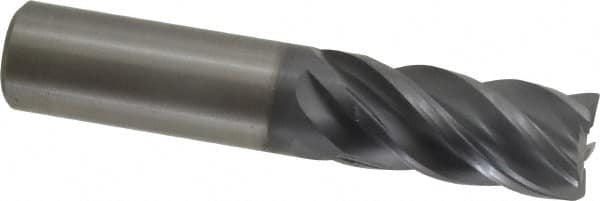 Kennametal - 20mm, 5 Flute, Solid Carbide, 0.75mm Corner Radius End Mill - 104mm OAL, 38mm LOC - Benchmark Tooling