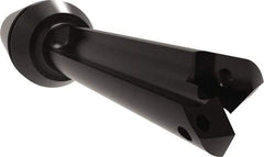 Allied Machine and Engineering - Series Z, 7/16 to 1/2" Diam, ER20 ER Collet, Straight Flute Spade Drill - 1-3/8" Max Depth, 1-29/32" Body Length, 3-15/64" OAL, Short Length, Through Coolant - Benchmark Tooling