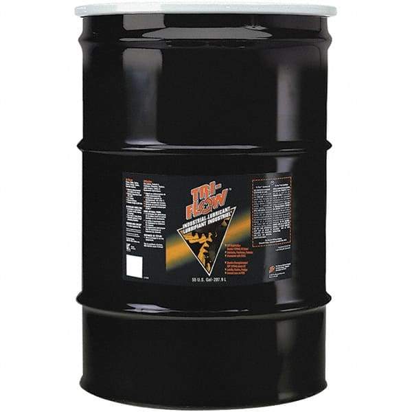 Tri-Flow - 55 Gal Drum Petroleum Lubricant - Brown, -60°F to 475°F - Benchmark Tooling