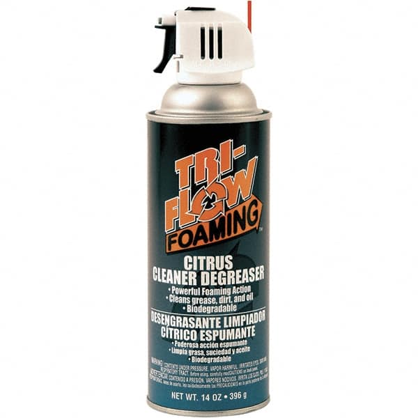 Tri-Flow - 14 oz Aerosol Cleaner/Degreaser - Aerosol, Citrus - Benchmark Tooling