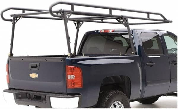 Erickson Manufacturing - Steel Truck Rack - 55" Wide x 135" Long, Black, For Use with Any Truck - Benchmark Tooling