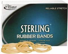 Alliance - 3-1/2" Circumference, 1/4" Wide, Light-Duty Band Rubber Band Strapping - 425 Pieces - Benchmark Tooling