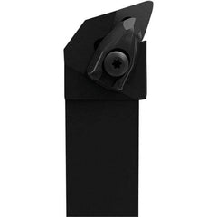 Seco - DDQNL, Left Hand Cut, 107.5° Lead Angle, 1" Shank Height x 1" Shank Width, Negative Rake Indexable Turning Toolholder - 6" OAL, DN..43. Insert Compatibility, Series DDQNL - Benchmark Tooling