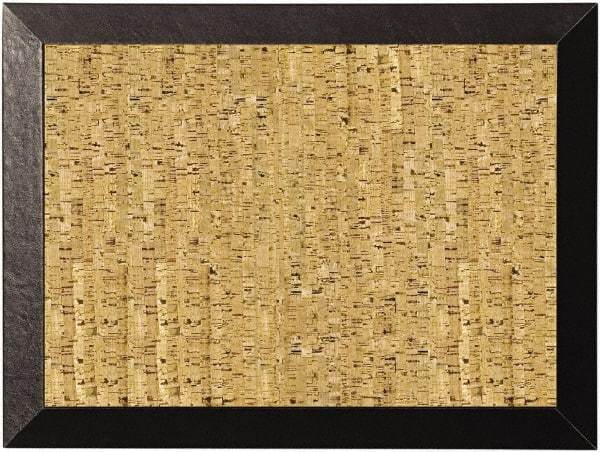 MasterVision - 24" Wide x 18" High Open Cork Bulletin Board - Natural (Color) - Benchmark Tooling