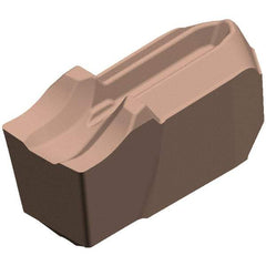 Kennametal - EC5 CF Grade KCU25, 5mm Cutting Width Carbide Cutoff Insert - Neutral Lead Angle, Al2O3 Finish - Benchmark Tooling