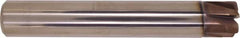 Millstar - 1/2", 6 Flute, Single End, Solid Carbide, 0.056" Corner Radius End Mill - 4" OAL, Right Hand Flute, 3/16" LOC, Right Hand Cut - Benchmark Tooling