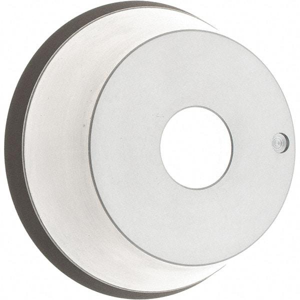 Tru-Maxx - 5" Diam, 1-1/4" Hole Size, 1" Overall Thickness, 180 Grit, Type 11V9, Tool & Cutter Grinding Wheel - Very Fine Grade, Diamond - Benchmark Tooling