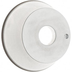 Tru-Maxx - 5" Diam, 1-1/4" Hole Size, 1" Overall Thickness, 100 Grit, Type 11V9, Tool & Cutter Grinding Wheel - Fine Grade, CBN - Benchmark Tooling
