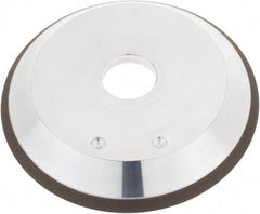 Tru-Maxx - 6" Diam, 1-1/4" Hole Size, 3" Overall Thickness, 150 Grit, Type 12V9, Tool & Cutter Grinding Wheel - Very Fine Grade, Diamond - Benchmark Tooling