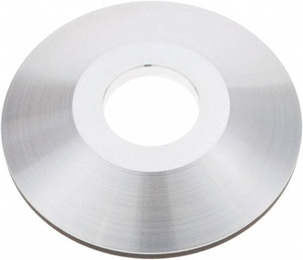 Tru-Maxx - 4" Diam, 1-1/4" Hole Size, 1" Overall Thickness, 180 Grit, Type 12A2, Tool & Cutter Grinding Wheel - Very Fine Grade, Diamond - Benchmark Tooling