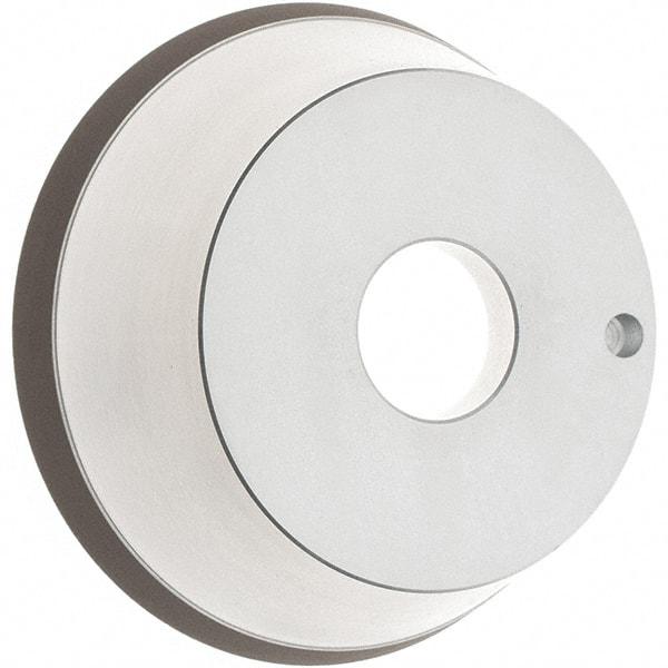 Tru-Maxx - 5" Diam, 1-1/4" Hole Size, 1" Overall Thickness, 120 Grit, Type 11V9, Tool & Cutter Grinding Wheel - Fine Grade, Diamond - Benchmark Tooling
