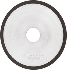 Tru-Maxx - 6" 100 Grit Diamond Cutoff Wheel - 0.035" Thick, 1-1/4" Arbor, Use with Angle Grinders - Benchmark Tooling