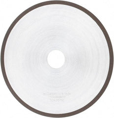 Tru-Maxx - 8" 120 Grit Diamond Cutoff Wheel - 0.045" Thick, 1-1/4" Arbor, Use with Angle Grinders - Benchmark Tooling