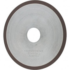 Tru-Maxx - 6" 150 Grit Diamond Cutoff Wheel - 0.035" Thick, 1-1/4" Arbor, Use with Angle Grinders - Benchmark Tooling