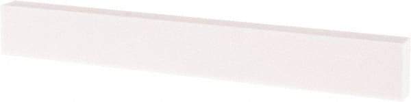 Tru-Maxx - 150 Grit Aluminum Oxide Rectangular Polishing Stone - Very Fine Grade, 1" Wide x 8" Long x 1/2" Thick - Benchmark Tooling