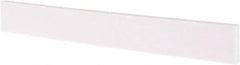 Tru-Maxx - 150 Grit Aluminum Oxide Rectangular Polishing Stone - Very Fine Grade, 1" Wide x 8" Long x 1/4" Thick - Benchmark Tooling