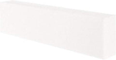 Tru-Maxx - 100 Grit Aluminum Oxide Rectangular Polishing Stone - Fine Grade, 2" Wide x 8" Long x 1" Thick - Benchmark Tooling