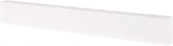 Tru-Maxx - 100 Grit Aluminum Oxide Rectangular Polishing Stone - Fine Grade, 1" Wide x 8" Long x 1/2" Thick - Benchmark Tooling