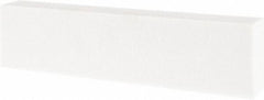 Tru-Maxx - 80 Grit Aluminum Oxide Rectangular Polishing Stone - Medium Grade, 2" Wide x 8" Long x 1" Thick - Benchmark Tooling