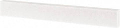Tru-Maxx - 80 Grit Aluminum Oxide Rectangular Polishing Stone - Medium Grade, 1" Wide x 8" Long x 1/2" Thick - Benchmark Tooling
