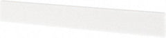 Tru-Maxx - 80 Grit Aluminum Oxide Rectangular Polishing Stone - Medium Grade, 1" Wide x 8" Long x 1/4" Thick - Benchmark Tooling