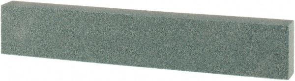 Tru-Maxx - 120 Grit Aluminum Oxide Rectangular Polishing Stone - Fine Grade, 1" Wide x 6" Long x 1/2" Thick - Benchmark Tooling