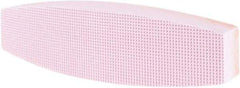Tru-Maxx - 120 Grit Aluminum Oxide Boat (Shape) Polishing Stone - Fine Grade, 2-1/2" Wide x 9" Long x 1-1/2" Thick - Benchmark Tooling