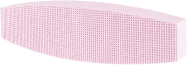 Tru-Maxx - 100 Grit Aluminum Oxide Boat (Shape) Polishing Stone - Fine Grade, 2-1/2" Wide x 9" Long x 1-1/2" Thick - Benchmark Tooling