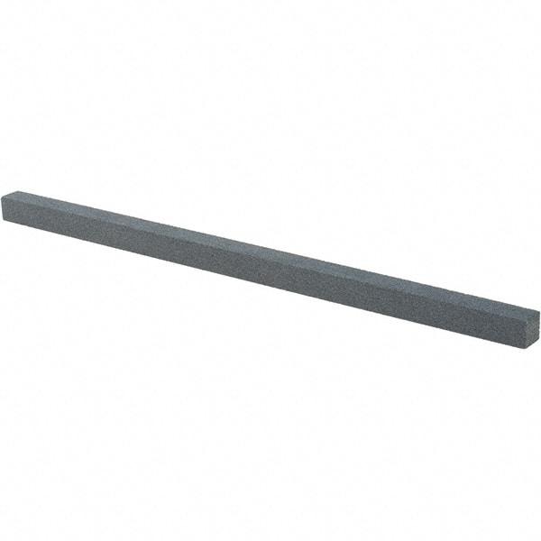 Tru-Maxx - 220 Grit Silicon Carbide Square Polishing Stone - Very Fine Grade, 1/4" Wide x 6" Long x 1/4" Thick - Benchmark Tooling