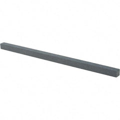 Tru-Maxx - 220 Grit Silicon Carbide Square Polishing Stone - Very Fine Grade, 1/4" Wide x 6" Long x 1/4" Thick - Benchmark Tooling
