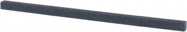Tru-Maxx - 150 Grit Silicon Carbide Square Polishing Stone - Very Fine Grade, 1/4" Wide x 6" Long x 1/4" Thick - Benchmark Tooling