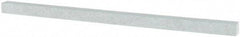 Tru-Maxx - 400 Grit Silicon Carbide Square Polishing Stone - Super Fine Grade, 1/4" Wide x 6" Long x 1/4" Thick - Benchmark Tooling