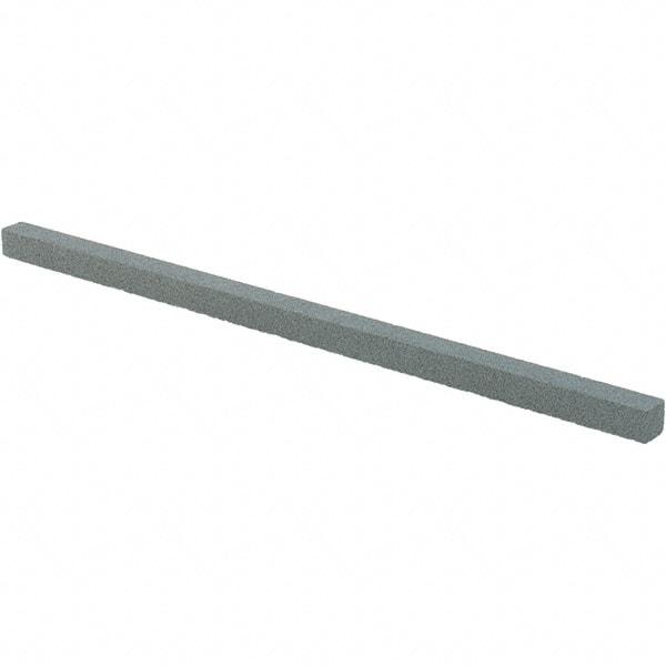 Tru-Maxx - 320 Grit Silicon Carbide Square Polishing Stone - Extra Fine Grade, 5/32" Wide x 4" Long x 5/32" Thick - Benchmark Tooling
